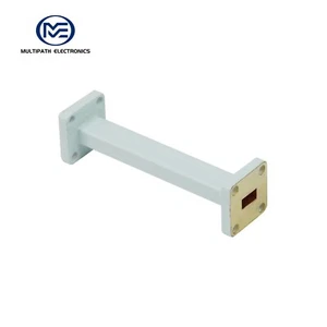 WR34 Waveguide Straight Section, 21.7-33.0 GHz, FBP260 - Picture 1 of 5
