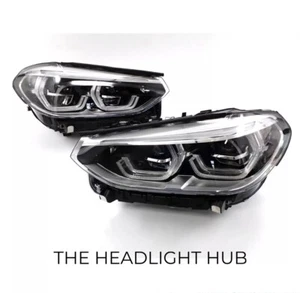 BMW X3 X4 G01 G02 X3M X4M LED ADAPTIVE HEADLIGHT PASSENGER SIDE LEFT OEM NEW - Picture 1 of 4