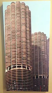 Chicago Marina City Edición Limitada Firmado #53/999 D'Anne Gastorf Weber - Imagen 1 de 2