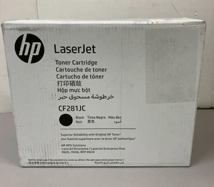 HP CF281JC 81X Schwarz Tonerkassette, Hohe Kapazität LaserJet MFP M 630 Versiegelt - Bild 1 von 5