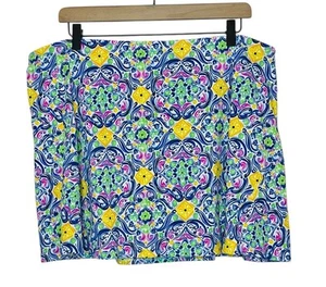 IBKUL Nora Estampado Columpio Skort UPF 50+ Bolsillos Enfriamiento Golf Pickleball Talla XL - Imagen 1 de 6