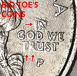 2005-P RARE "N GOD WE RUST" KANSAS  QUARTER DOLLAR BEAUTIFUL COIN, FAST SHIPPING - Picture 1 of 3