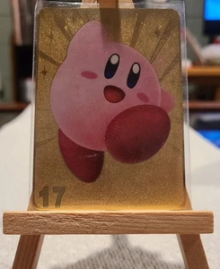 Heavy Plated Gold Kirby Card - Picture 1 of 2