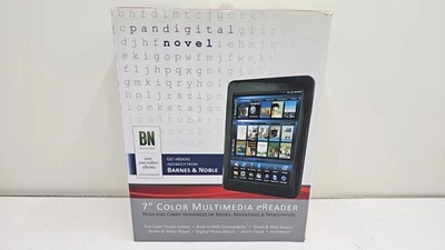 PanDigital Novel Multimedia Book eReader Android 2GB Wi-Fi 7in NIB SEALED - Image 1 of 4