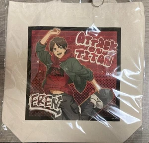 Attack on Titan POP UP SHOP Skater Limited Edition Official Tote Bag Eren Yeager - Picture 1 of 2