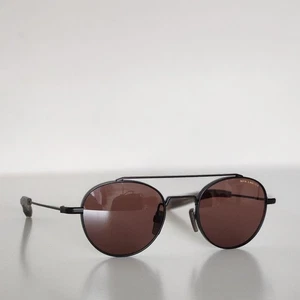 Rare DITA LANCIER Sunglasses Black Frame Brown Lens Men's Fashion Eyewear - Picture 1 of 6