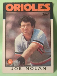 1986 Topps - Joe Nolan #781 - Baltimore Orioles - Picture 1 of 2