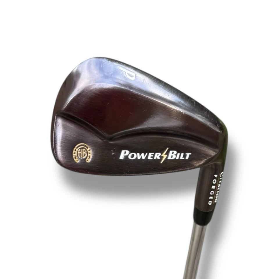 PowerBilt Citation Forged Blade Pitching Wedge Steel Stiff Flex Shaft - Image 1 of 4