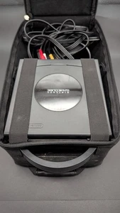 Paquete de sistema de consola Nintendo GameCube DOL-001 negro estuche cables tarjeta de memoria  - Imagen 1 de 11