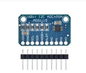 ADS1115 4-Kanal 16 Bit AD Wandler Breakout Board Raspberry Pi I2C ADC Arduino - Bild 1 von 2