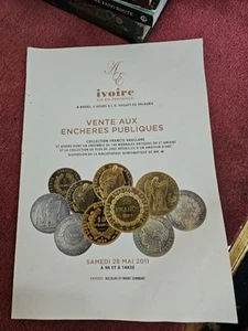 FRANZÖSISCHER AUKTIONSKATALOG FRANCIS VAUCLARE SAMMLUNG ANTIKER MÜNZEN UND MEDAILLEN - Bild 1 von 12