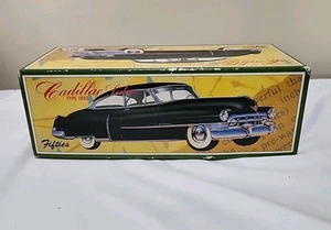 Fifties Cadillac Sedan Type 1950 Tin Black Red Interior New - Picture 1 of 8