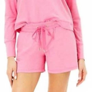 NEU Größe Small Lilly Pulitzer Lillabeth Upf 50+ Shorts meliert Konfetti rosa - Bild 1 von 9