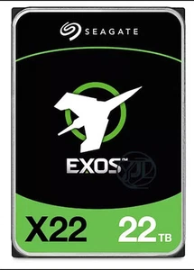 Seagate Exos Enterprise X22 ST22000NM0001E 3.5" 7200RPM 22TB Internal Hard Drive - Picture 1 of 5