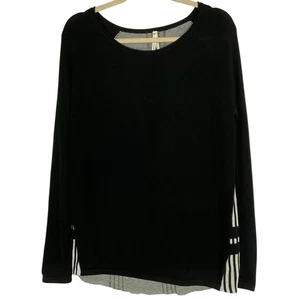 Pullover trasero a cuadros Teeberry & Weave Juliah, mediano, viscosa/algodón - Imagen 1 de 10