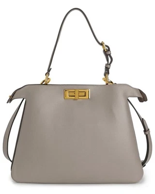 Tiffany & Fred Paris Structured Leather Top-Handle Satchel Women's Brown - Image 1 of 3