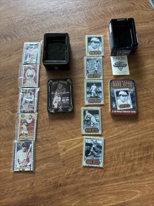 2 Sets verschiedene seltene Babe Ruth (5 Metall Baseball Karten) mit Sammlerdose neuwertig - Bild 1 von 8