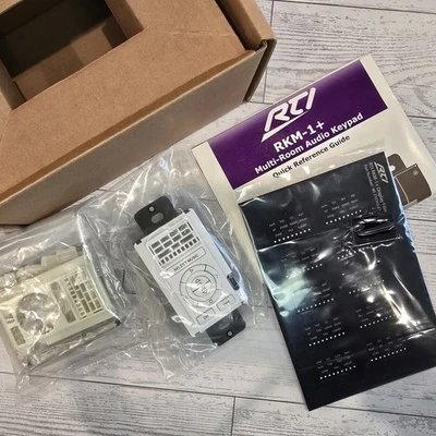 RTI RKM-1+ In-Wall Audio Distribution Keypad - Image 1 of 4