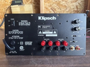 Klipsch SUB 12 Powered Subwoofer w/ BASH Replacement Amplifier Unit - 300 Watts - Picture 1 of 11