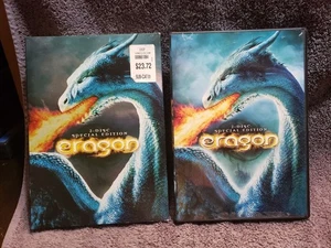 (3FREE) USED DVD Eragon (2007, 2-Disc Set, WS) with Slipcover - Picture 1 of 4
