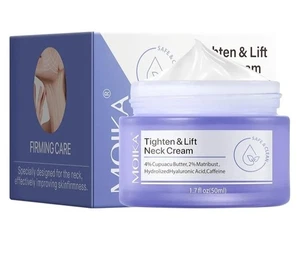 2x. Crema reafirmante para el cuello Moika Tighten & Lift 50 ml... Exp. 07/2027 - Imagen 1 de 7