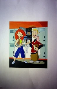 Kim Possible 2002 Production Animation Official Promo Layout Disney Copy - Bild 1 von 2