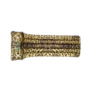Pool Central 66.5" Inflatable Leopard Print Pool Mattress Float Built In Pillow - Picture 1 of 5