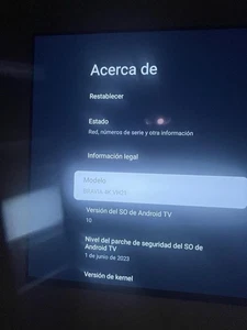 Sony Bravía OLED 4K HDR XR A80K - Picture 1 of 5