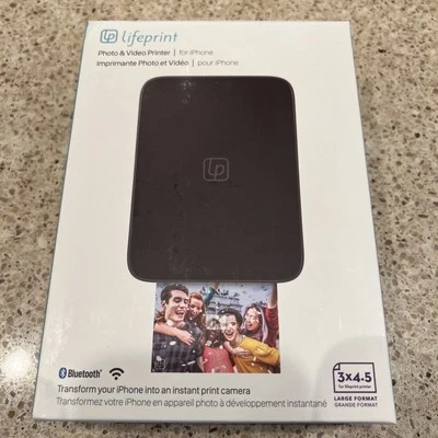 Lifeprint 3x4.5 Portable Photo and Video Printer for iPhone and Android. - Image 1 of 4