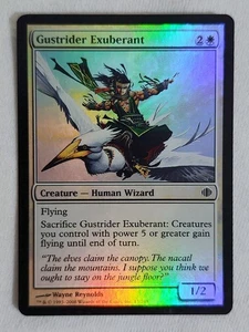 Gustrider Exuberant #13 Shards of Alara Foil Magic the Gathering - Bild 1 von 2