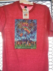 2023 KENTUCKY DERBY FESTIVAL LIESL LONG CHAINTREUIL ARTIST PRINT T-SHIRT *NEW* - Picture 1 of 5