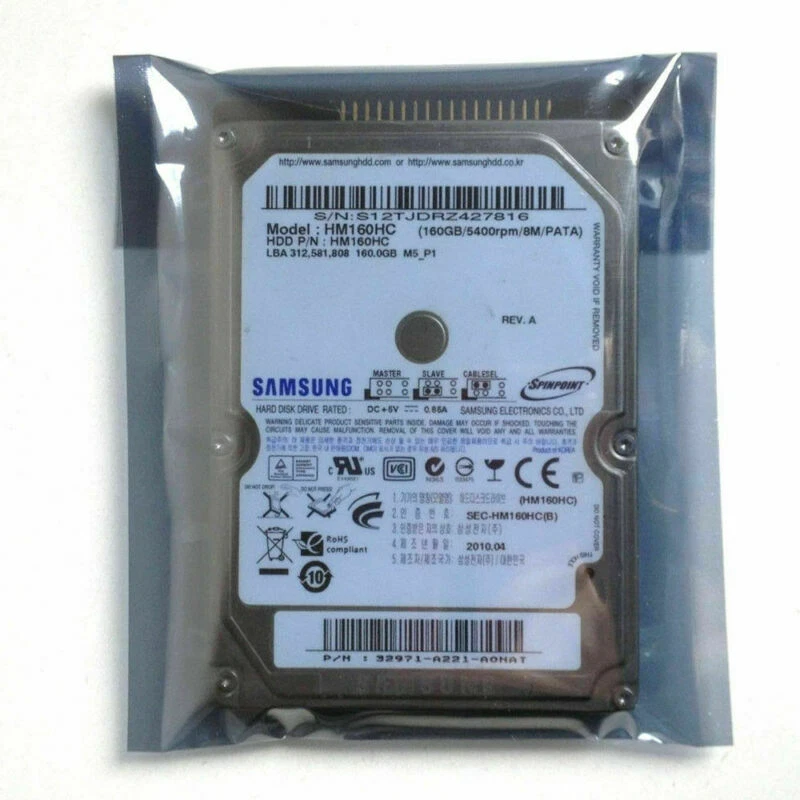 For Samsung HM160HC 160 GB 5400RPM 2.5" IDE PATA Laptop Notebook Hard Drive - Image 1 of 1
