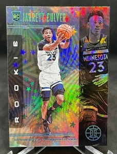 Jarrett Culver 2019-20 Panini Illusions Rookie STARLIGHT #153 SP Timberwolves RC - Foto 1 di 2