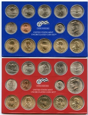 2007 P & D US Uncirculated Mint Set 28 Coin United States Philadelphia & Denver - Image 1 of 4