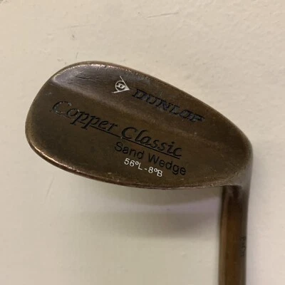 Dunlop Classic Sand Wedge 56-08 Beryllium Copper RH Mid Firm Flex Steel Shaft - Image 1 of 4