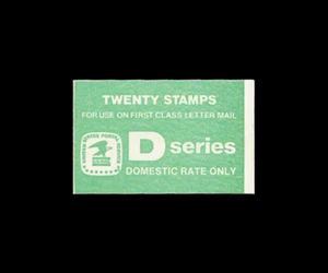 USA 1985 D-SERIES EAGLE #BK143 LIBRETTO COMPLETO MNH - Foto 1 di 1
