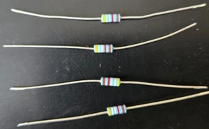 4pcs 49.9k ohm 1/4W 1% Metal Film Precision Axial Resistors ~ NEW ~ - Picture 1 of 1