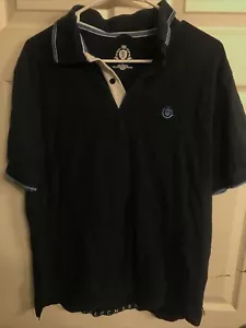 rty dress shirt (m) Black/dark Blue Crown Logo (very Clean) - Picture 1 of 5