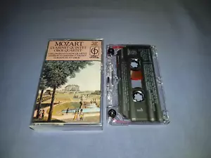 MOZART CLARINET QUINTET - OBOE QUARTET CASSETTE TAPE ALBUM - Picture 1 of 2