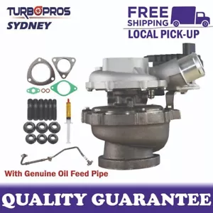 Turbo Pros Turbo Charger+Genuine Oil Feed Pipe For Ford Ranger 3.2L 2011-2015 - Foto 1 di 13