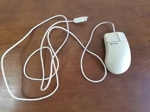 Vintage Genuine Microsoft Mouse Port Compatible PS/2 Mouse 2.1A PN 91289 - Picture 1 of 5