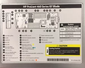HP Proliant 460 Series G7 Blade= - Picture 1 of 6