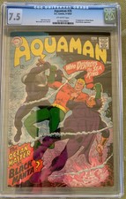 Aquaman #35 (1967) CGC 7.5 -- 1st Black Manta app; Nick Cardy cover and art