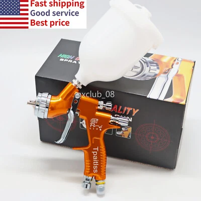 PRO LITE Golden Car Paint Tool Pistol Automobile Spray Gun TE20 1.3mm  US - Image 1 of 4