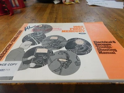 1982 FORD CROWN VICTORIA COUNTRY SQUIRE EVTM ELECTRICAL VACUUM SHOP MANUAL - Image 1 of 2