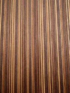 Mebala Furnier braun gestreift Designfurnier SCHNÄPPCHEN SaRaiFo 250x64cm - Bild 1 von 7