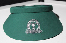 Vintage 79TH PGA Championship WINGED FOOT 1997 Green Visor - Made in USA