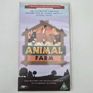 Animal Farm George Orwell 1993 Animated Film on Remasterd VHS Video tape 1999 - Picture 1 of 12