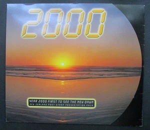 New Zealand - "FIRST TO SEE THE NEW DAWN ~ MILLENNIUM" Presentation Pack 2000 - Picture 1 of 12