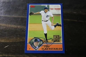 TARJETA AUTOGRAFIADA ERIC ECKENSTAHLER TIGRES DETROIT - Imagen 1 de 1